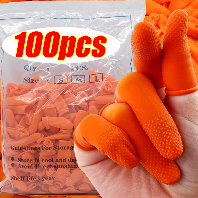 S/M/L Wegwerpvingerafdekking A - Rubber Glove Cleaning recensie en prijs