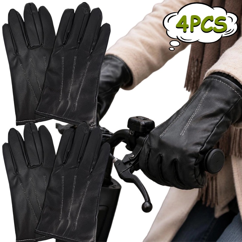 1/2 paar winterhandschoenen va - Leather Driving Glove recensie en prijs