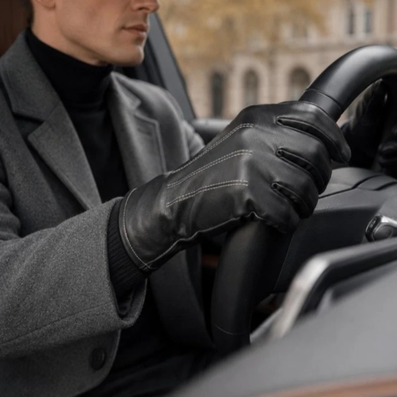 1/2 paar winterhandschoenen va - Leather Driving Glove recensie en prijs