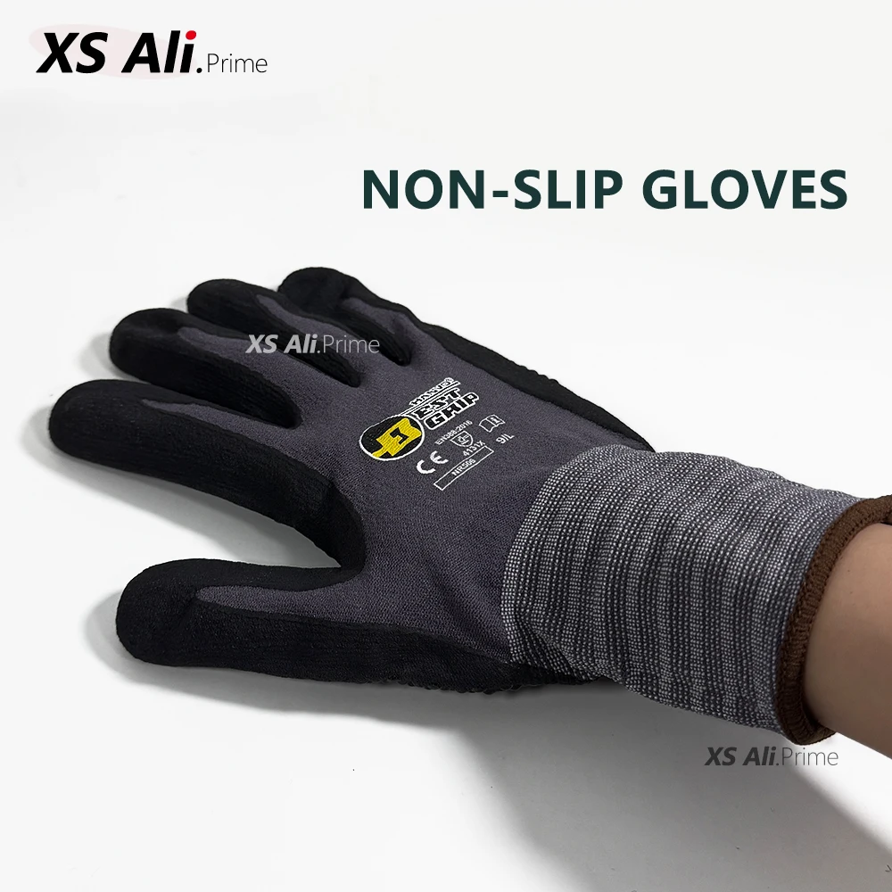 1/10 Paar Schuimnitrilhandscho - Nitrile Mechanic Glove recensie en prijs
