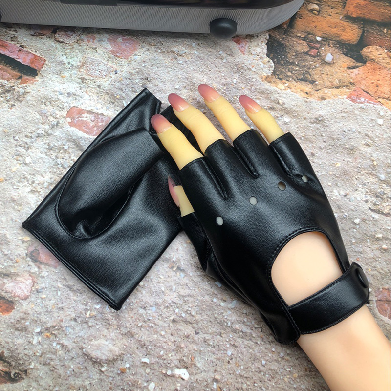 Vrouwen Punk Nachtclub Hip Hop - Leather Driving Glove recensie en prijs